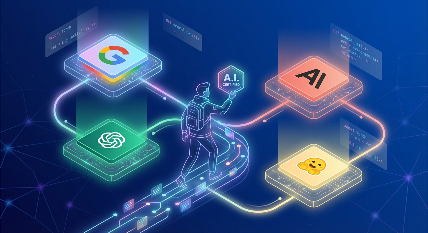 Free AI Training in 2026: Your Complete Guide to Google, OpenAI, Anthropic, and Hugging Face Certifications
