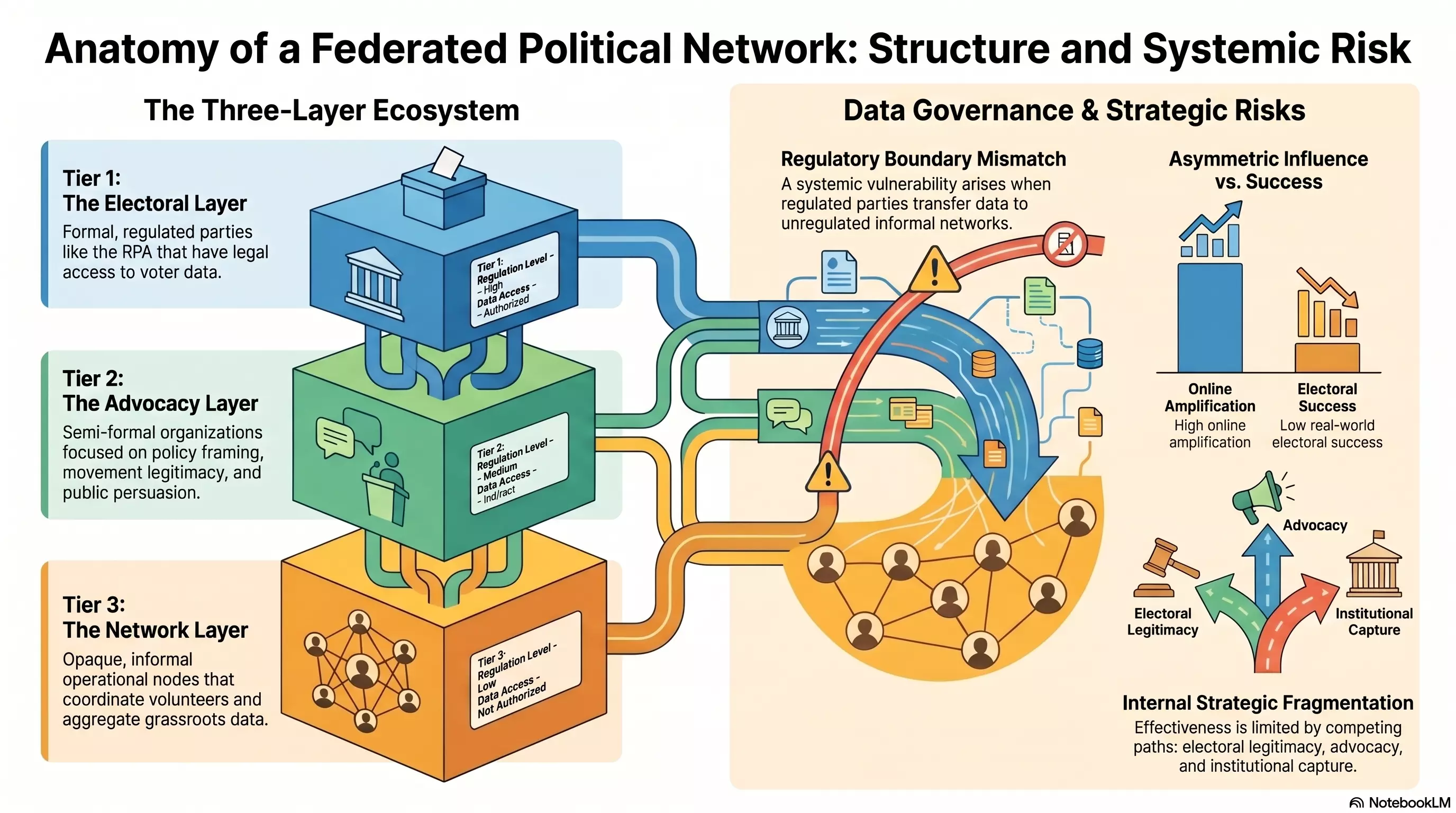 Anatomy of a Federated Political Network