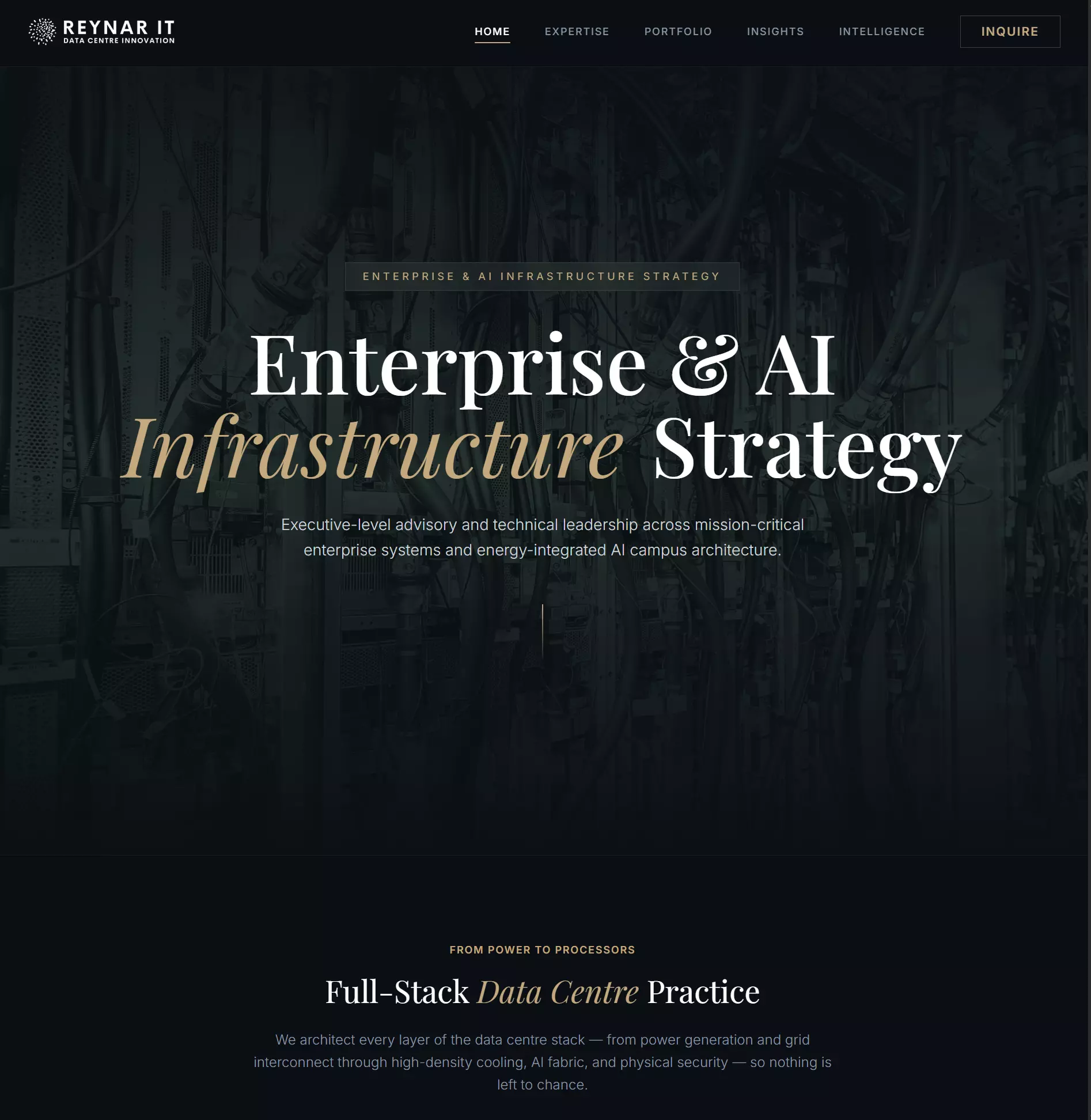 Reynar IT — Homepage Hero